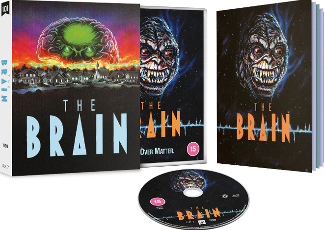 The Brain (Limited Edition) Blu-ray] slipcase + Booklet UUSI