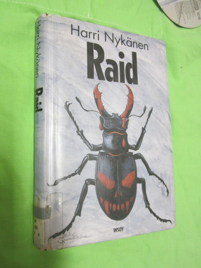 Nykänen Harri: Raid,  1992, skp, 1p, kuvat .Quagraine