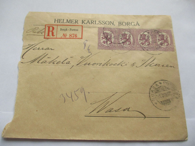 1920 Porvoo R liikekuori