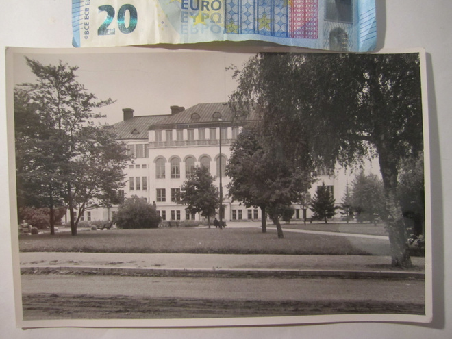 Signeerattu Valokuva Pori 1936 Kortin Alkup. Mallikappale