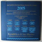 2005 San Marino BU sarja 1c - 2 euro + 5euro - pikkukuva 4