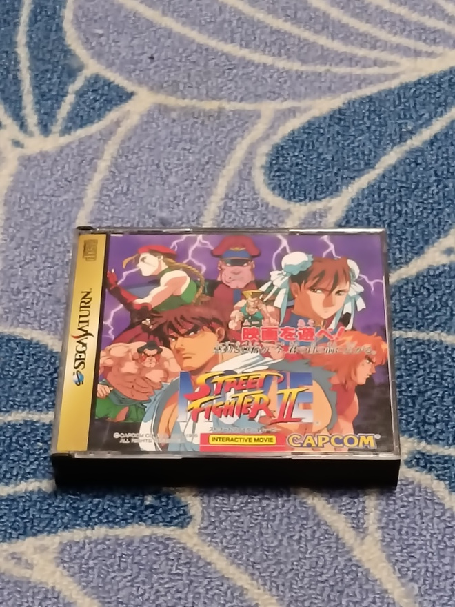 Street Fighter II Movie Sega Saturn