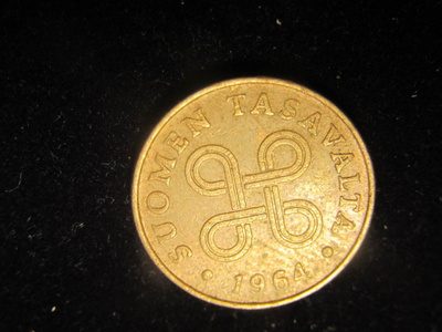 1 penni 1964