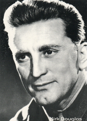 Postikortti Filmitähti KIRK DOUGLAS