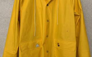 Vintage Rukka sadetakki 70-luvulta  XS