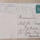 Lapsi ja lumiukko Uutena Vuotena, p. 1938 - pikkukuva 2