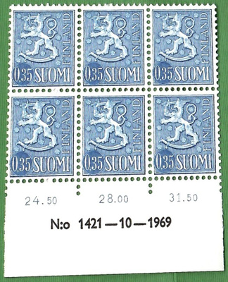 M63 0.35 mk, sininen (loo)