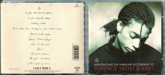 TERENCE TRENT D´ARBY . CD-LEVY . INTRODUCING THE HARDLINE AC