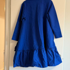 Laadukas sähkönsininen Masai mekko, koko L (reilu koko) - pikkukuva 2