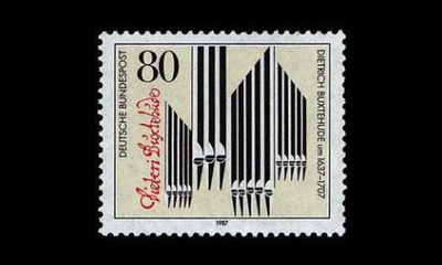 Saksa 1323 ** Dietrich Buxtehude, säveltäjä (1987)