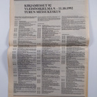 kirjallisuusuutiset 1/1992 - pikkukuva 2
