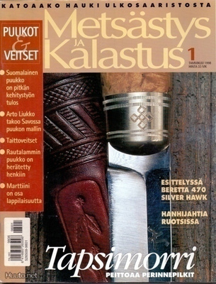 Metsästys ja Kalastus 1998 lehdet kotelossa