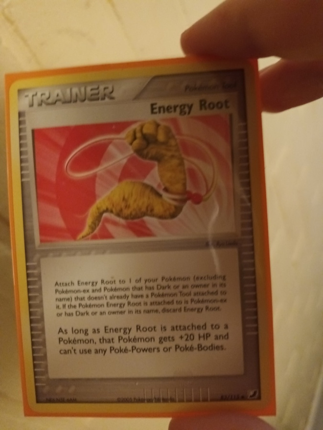 Energy Root (UF 83) EX Unseen Forces card