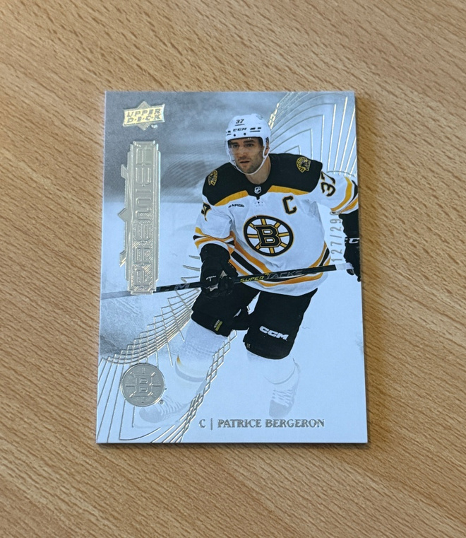 2022-23 UD Premier Patrice Bergeron Base /299