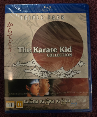 Karate kid 1-3 collection hox!! UUSI