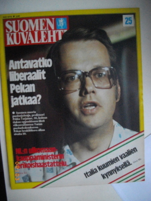 Suomen Kuvalehti Nro 25/1976. (5.3)