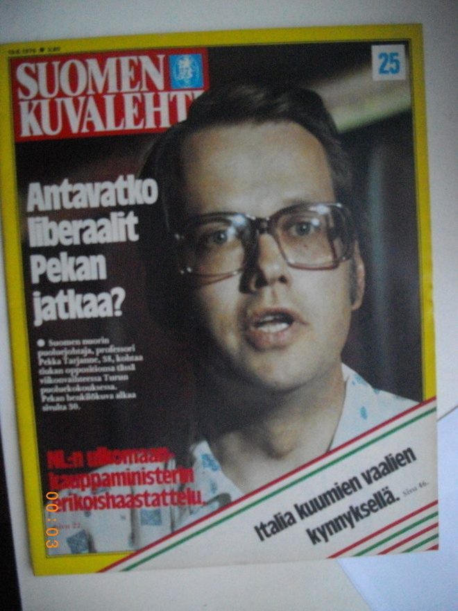 Suomen Kuvalehti Nro 25/1976. (5.3)