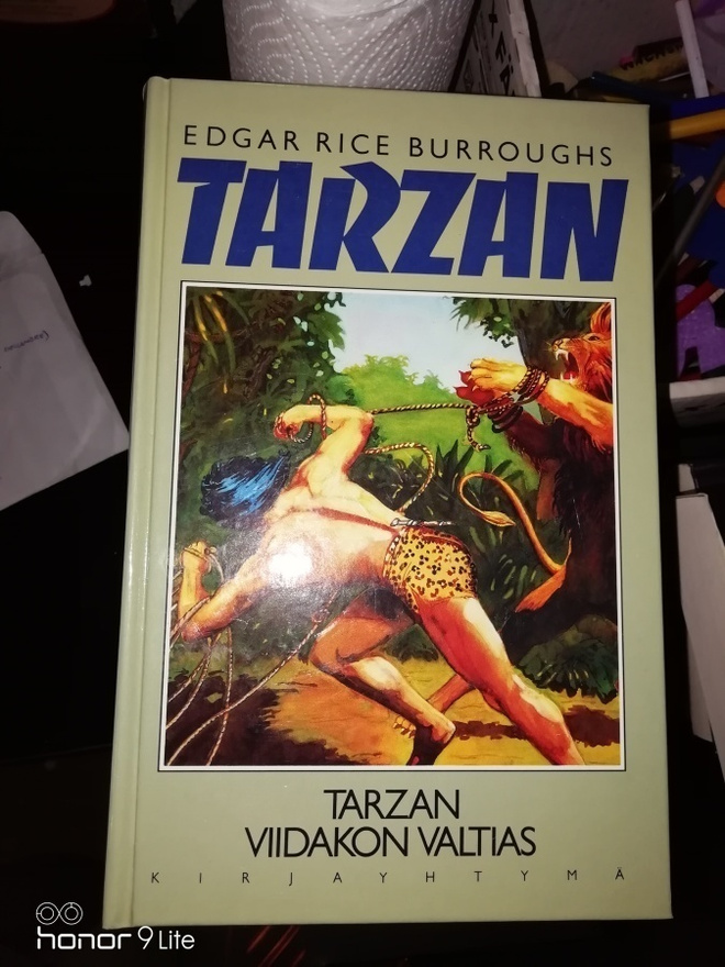 Edgar Rice Burroughs Tarzan viidakon valtias