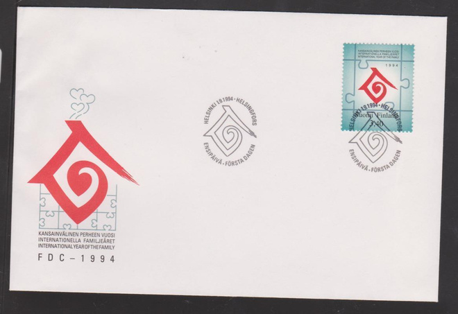 FDC 1994 Kansainvälinen perheen vuosi