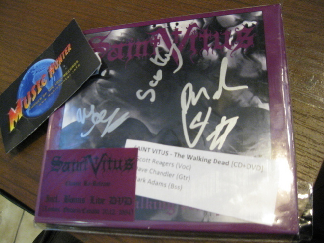 SAINT VITUS - WALKING DEAD CD+DVD KOLMELLA NIMMARILLA !