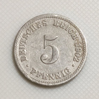 Saksa 5 Pfennig 1902D - pikkukuva 1