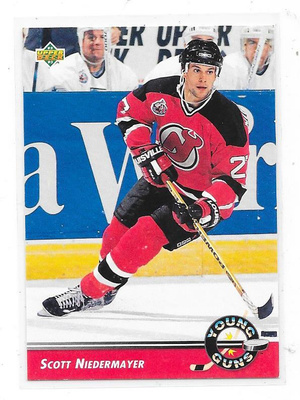 1992-93 UD Young Guns #562 Scott Niedermaier NJ Devils