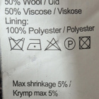Ruskea takki villaa VILA Clothes koko L - pikkukuva 3