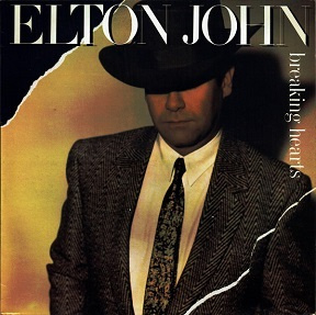 Elton John LP Breaking hearts  1984