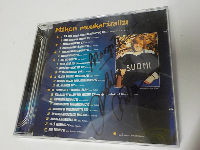 MIKON MOUKARIRALLIT CD MIKKO ALATALON NIMMARILLA