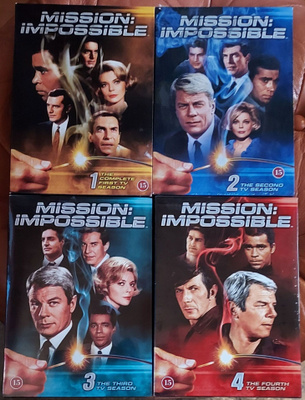 Mission impossible, vaarallinen tehtävä tv-sarja 1-4