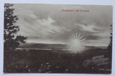 Keskiyön aurinko Aavasaksalla