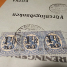 1926 Hki lisäp. 1,5mk I ja II rivilössä liikekuorella - pikkukuva 2