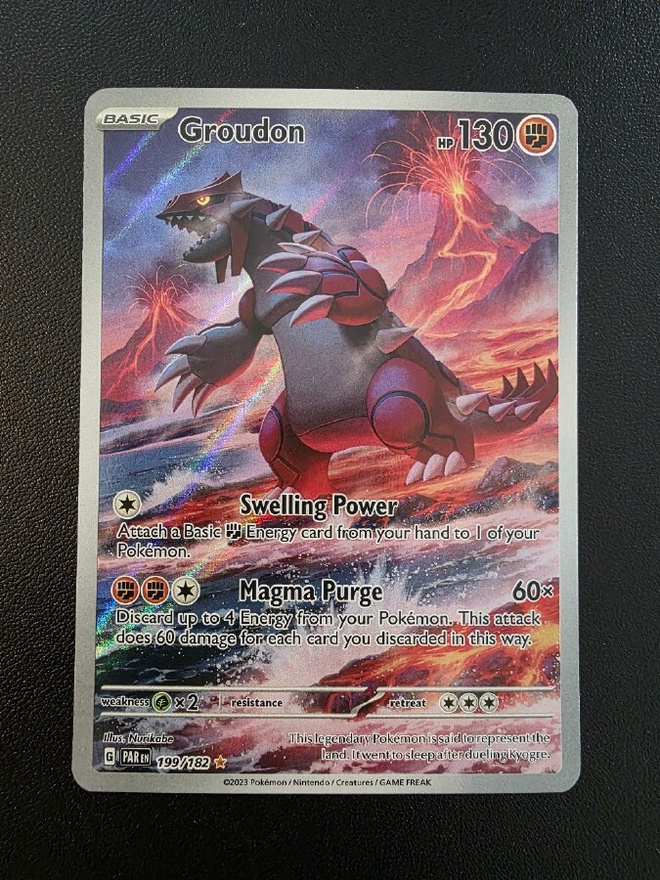 Groudon 199/182 - Paradox Rift - NM/M