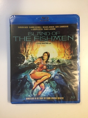 Ihmislaboratorio - The Island Of The Fishmen (Blu-ray) UUSI