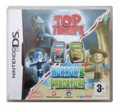 Top Trumps - Horror & Predators (Nintendo DS -peli)