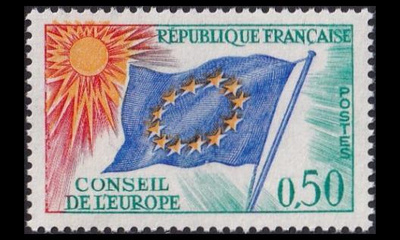 Euroopan neuvosto 15 ** Lippu (1971)