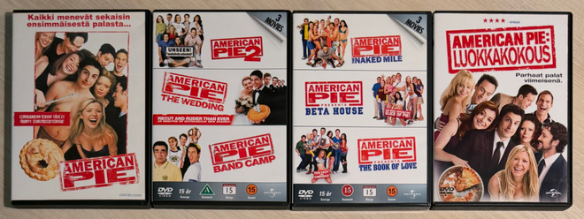 American Pie -kokoelma (1999-2012) 8DVD