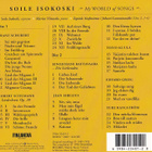 Soile Isokoski - My World of Songs (2CD) - pikkukuva 2
