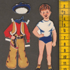 Paperinukke cowboy 1950-luku - pikkukuva 1