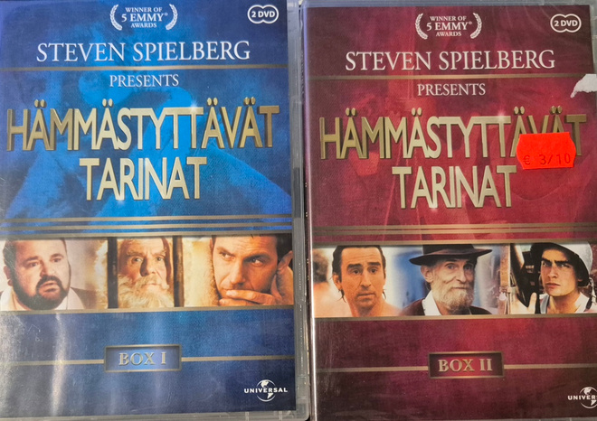 Hämmästyttävät tarinat BOX I & II -DVD