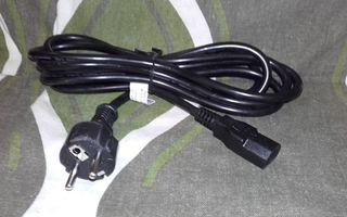 Laitekaapeli, PC & seinäkosketin, , CEE 7/7 – IEC 3m