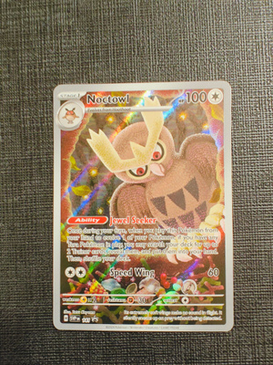 Noctowl SVP141 Scarlet & Violet Full Art Black Star Promo