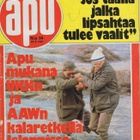 Apu n:o 34 1975 Paperinuken vaatteita. Rantatyttöjä. - pikkukuva 1