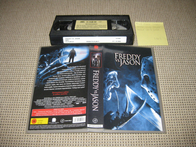 Freddy Vs. Jason-VHS (FS-Film, Robert Englund, Wes Craven)