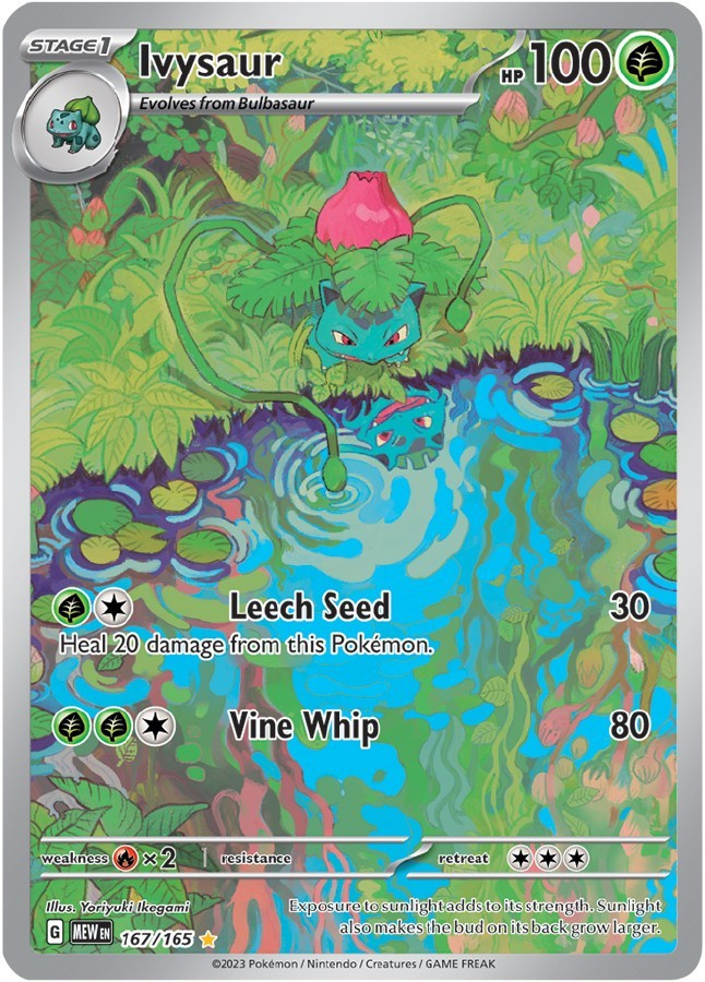 Ivysaur 167/165 - Scarlet & Violet 151 - NM/M