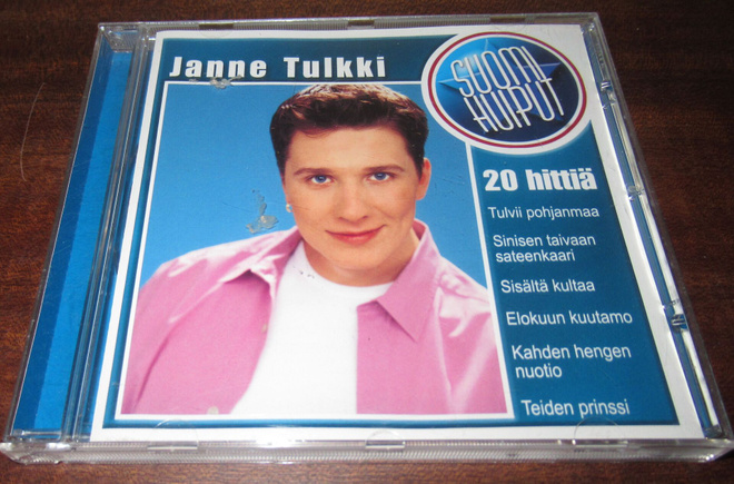 Janne Tulkki Suomi Huiput 20 hittiä cd