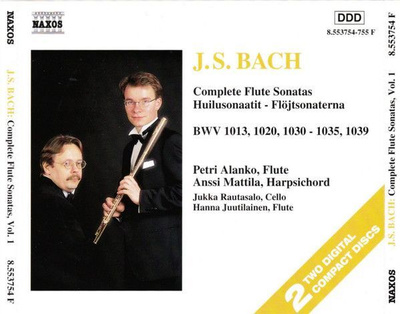 J.S. Bach : Huilusonaatit
