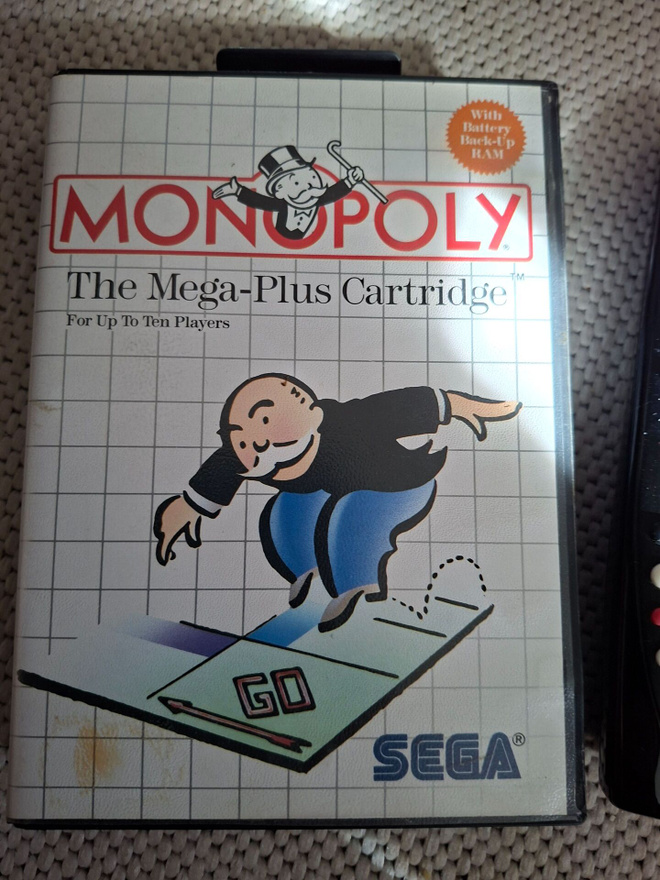 Sega Master System Monopoly CIB