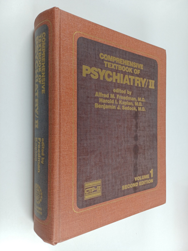 Alfred M. Freedman : Comprehensive textbook of psychiatry...