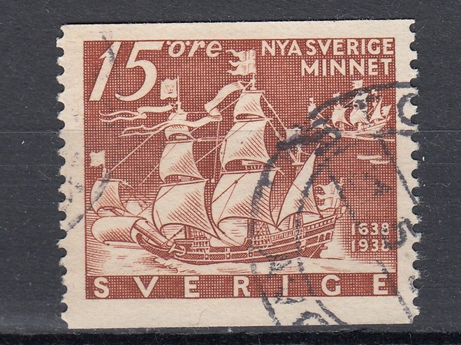 Ruotsi 1938 Fa 262A The ships "Calmare Nyckel" &"Fagel Grip"